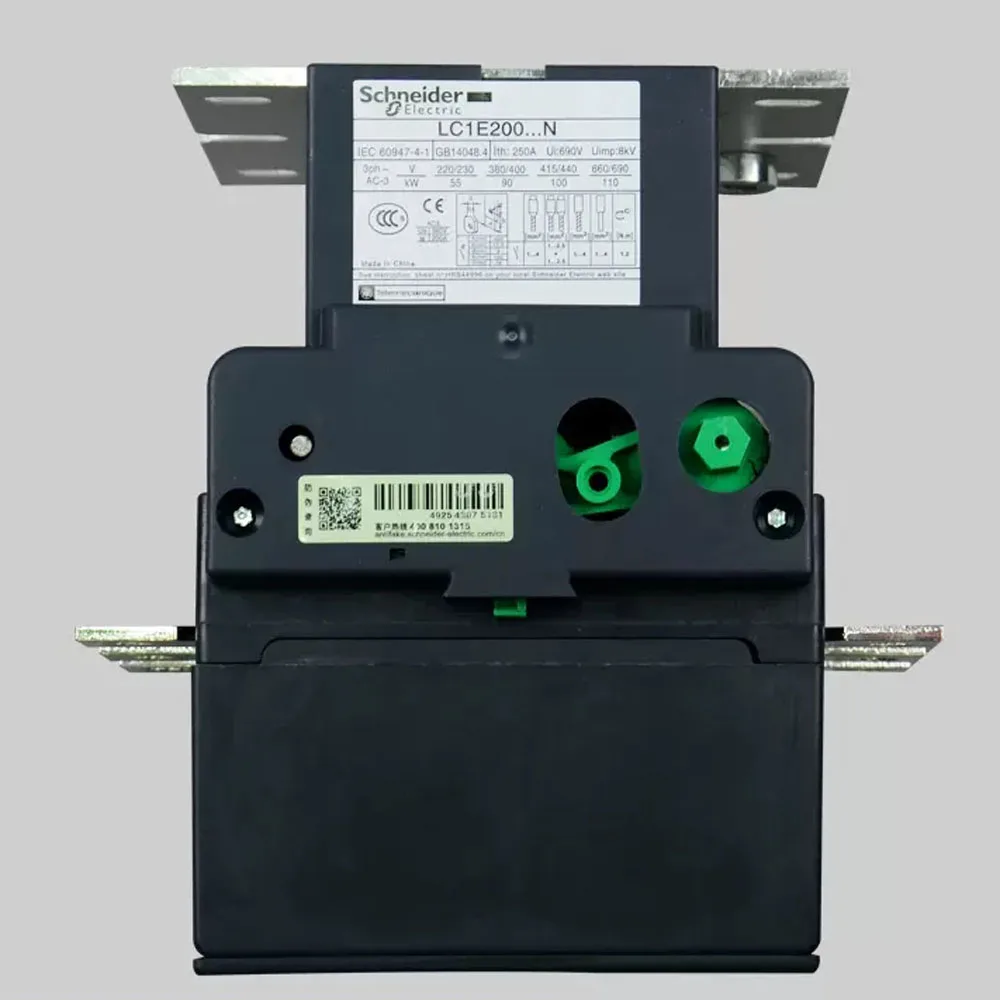 100% Original Schneider Electric Contact Device LC1-E EasyPact TVS LC1E200M5N 200A 3P 3NO Contactor Three-phase 220 volt AC 50Hz