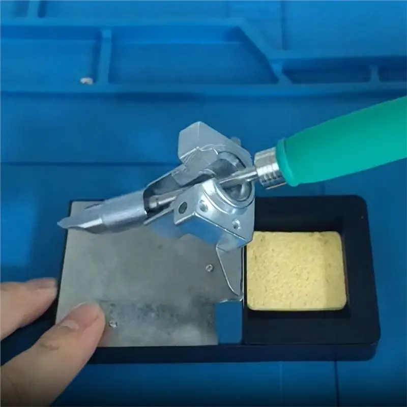 ABDJ-soporte de mango de estación de soldadura C470 C245 C210 para puntas JBC herramientas de soldadura de hierro aleación de aluminio rápida de sueño automático