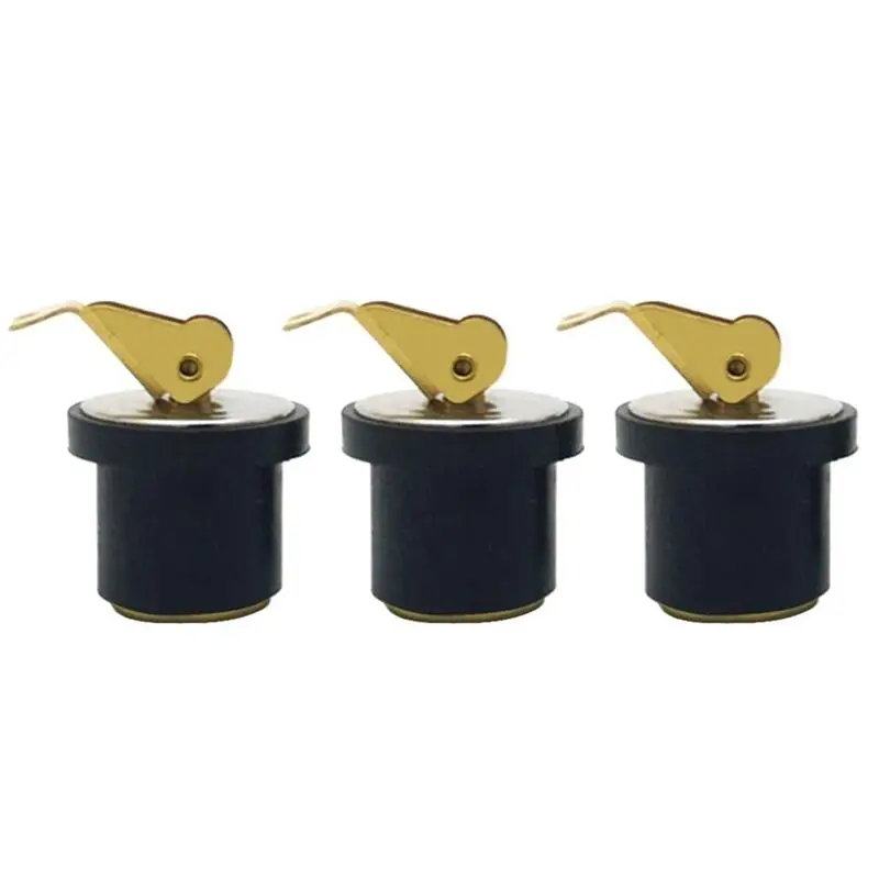 ABHX-Marine Drain Plugs For Boats Snap Handle Drain Plug For Boat Brass Boat Drain Plug Plumbing Fittings
