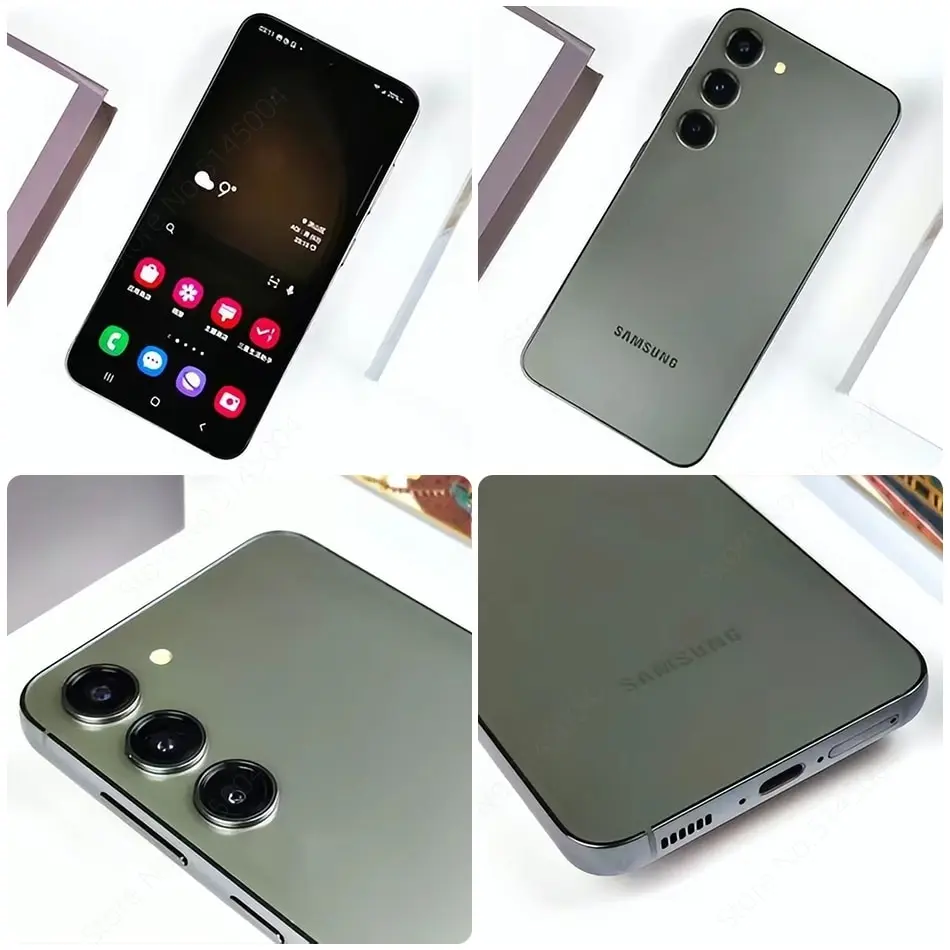 Samsung-smartphone S23 Plus, 5G, 8GB, 256GB, Snapdragon 8 Gen 2, ocho núcleos, Pantalla AMOLED de 6,6 pulgadas, 120Hz, Triple cámara de 50MP