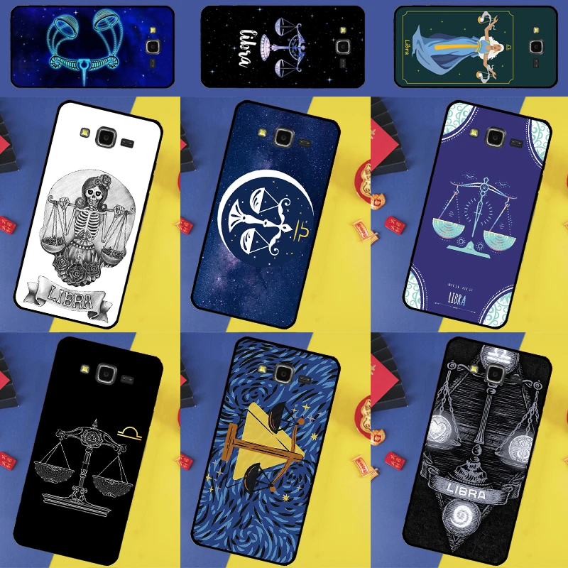 Zodiac Libra Balance Phone Case For Samsung Galaxy J3 J5 J7 2017 J1 A3 A5 2016 J6 J4 Plus J8 A6 A7 A8 A9 2018