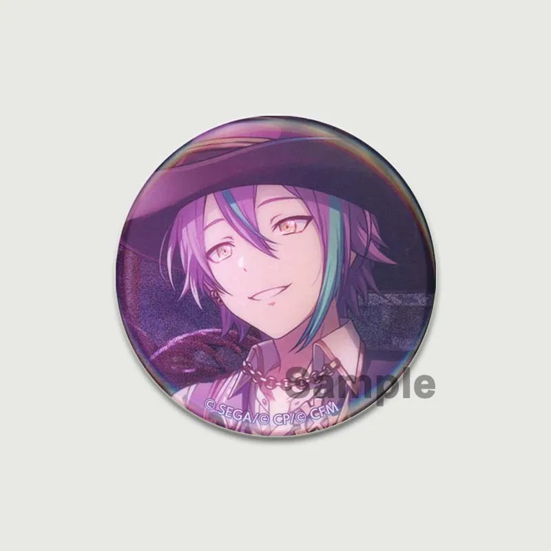 32/44/58mm Anime Figure Lapel Pins Round Project SEKAI Wonderlands×Showtime Kamishiro Rui Tin Plate Badge Brooch Fans Gifts