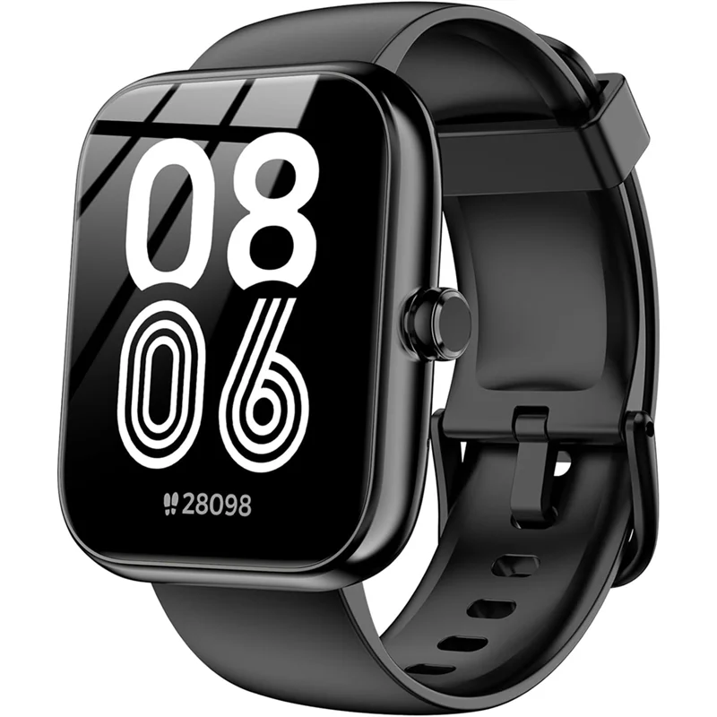 

B29C-Fitness Tracker, Digital Bluetooth Calling Smart Watch, IP68 Waterproof, 120+ Sports Modes, 24/7 Heart Rate/Sleep Monitorin