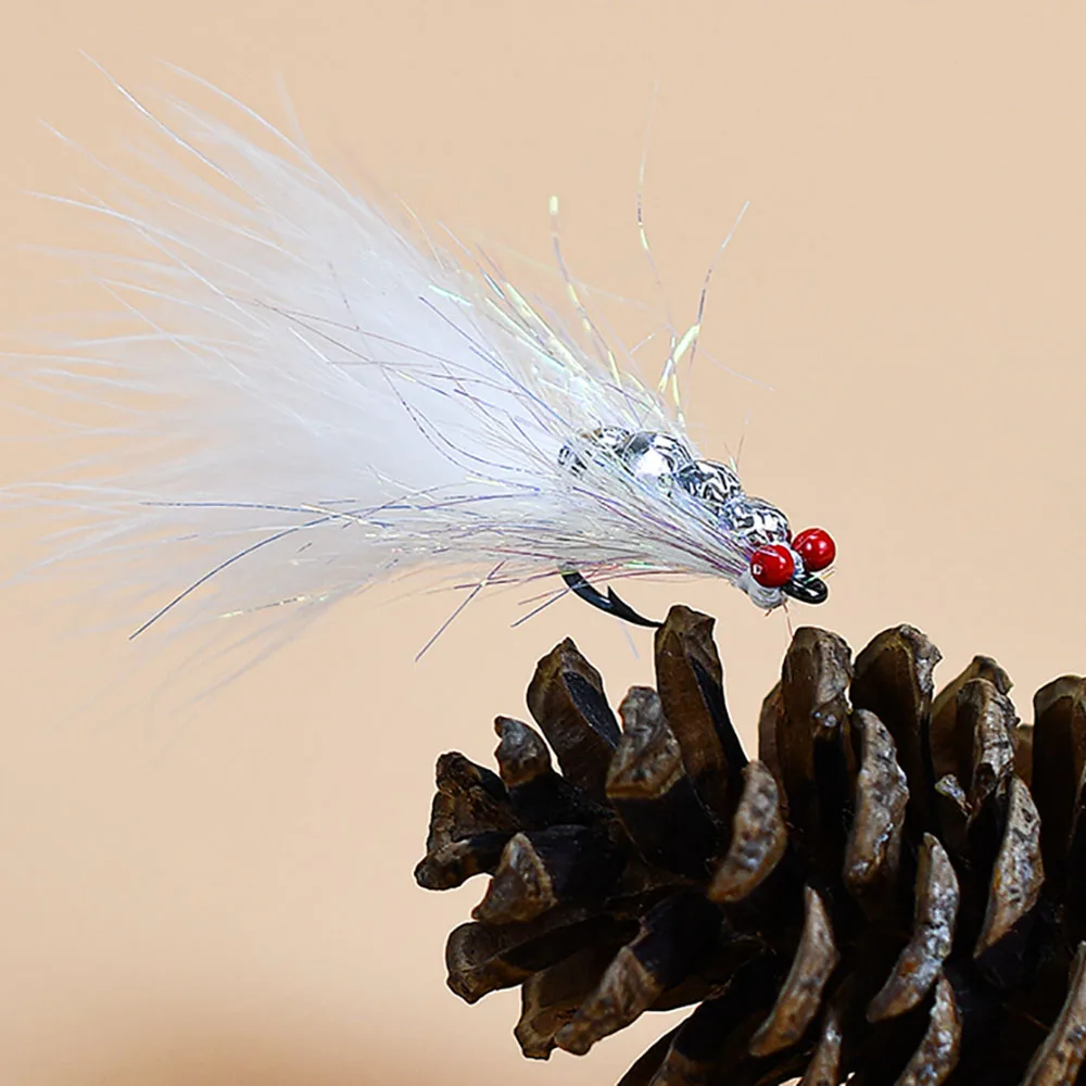 MNFT 5 قطعة مجنون تشارلي اللافتات يطير الصيد السحر الصيد الطعوم السنانير البحر والمياه العذبة علف الاسماك المهنية كاذبة الطعوم #4