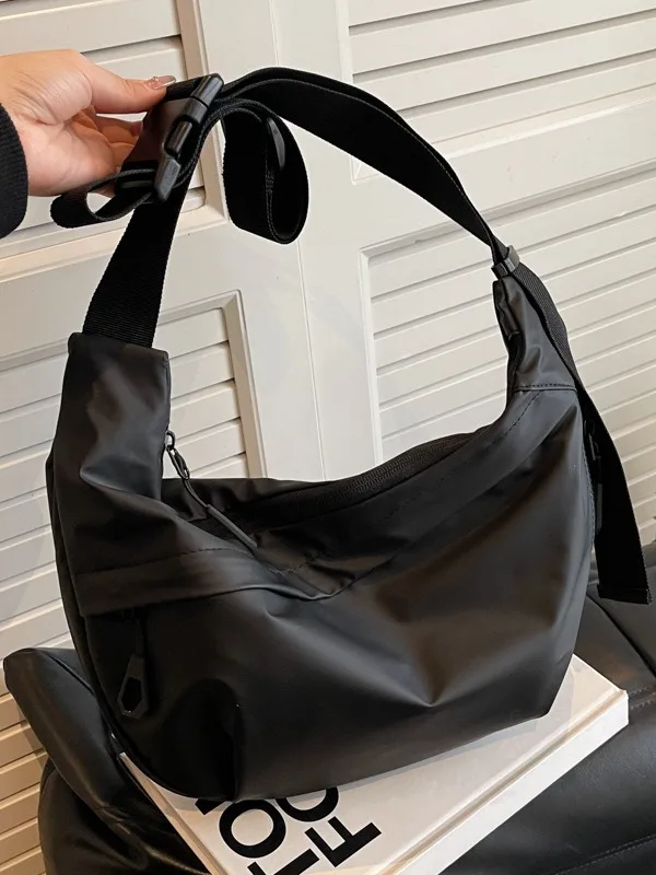 

Street Sle Large Capaci Dumpling Bag Outdoor Sports Crossbody Bag Cycling Bag Couple's Street Sle Men's Bag