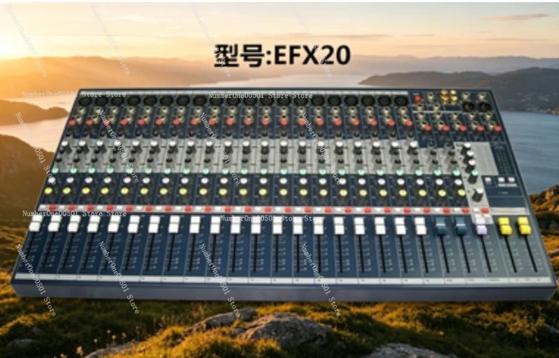 

Профессиональный концертный микшер EFX8 EFX12 EFX16 EFX20 для конференций со встроенными 24-битными эффектами и многоканальным входом