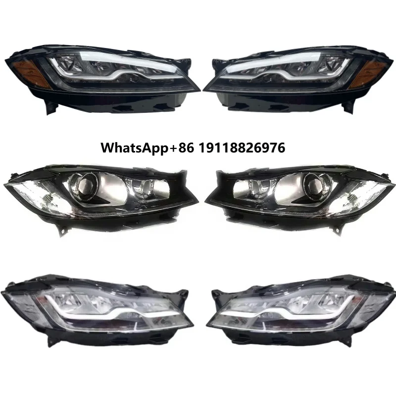 

For Jaguar XF Upgrade LED Headlight 2016 2017 2018 2019 Year XJL Original F-PACE XFL US Versionfront XE Lighting System Headlamp