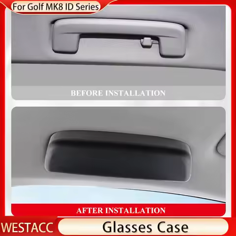 For Golf Mk8 Golf 8 ID 3 ID 6 ID 4 Glasses Case Sunglasses Storage Box Case Holder Eyeglasses Organizer Interior Accessories