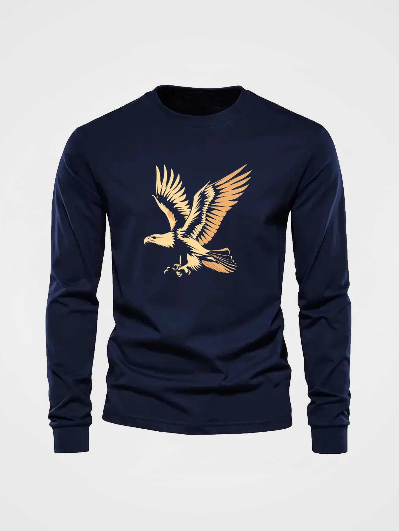 Undershirt Crew Neck - 100 COTTONMen Crew Neck Long Sleeve