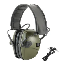 Hearangel nueva diadema impacto deporte tiro electrónico protección de oído Airsoft caza tiro auriculares