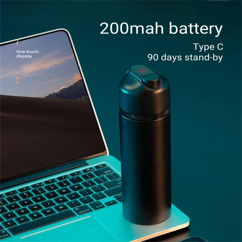 Original Smart Digital Thermal Bottle Usb With Temperature Display Drinking Remind Hot Cold Non Spill Stainless Steel 316