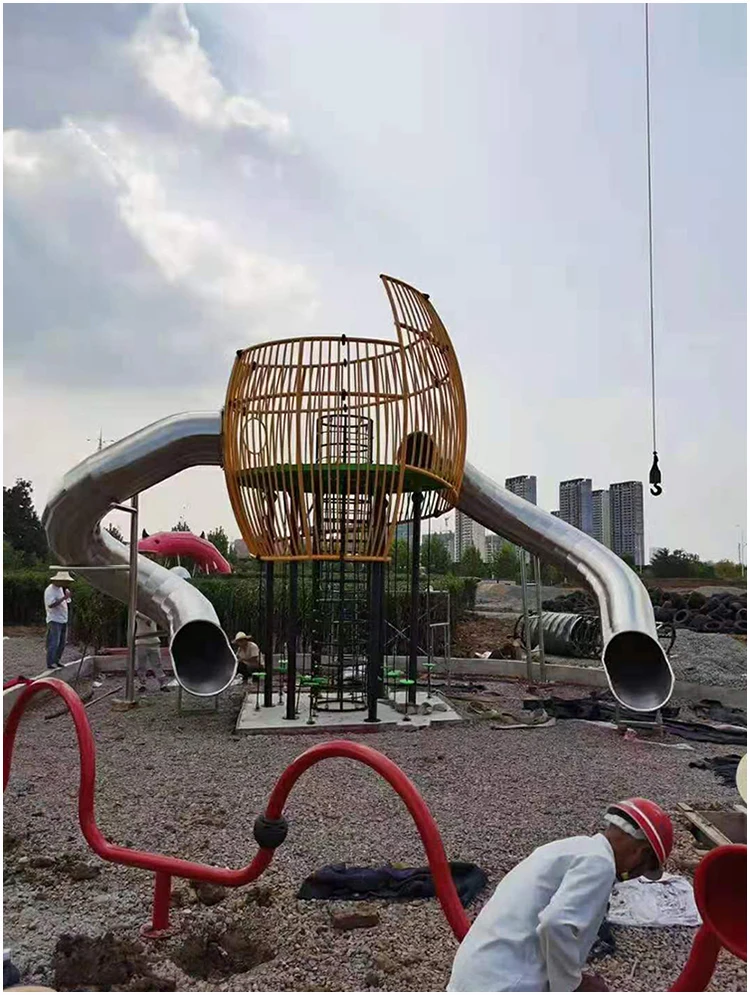 Scivolo a Spirale in Acciaio I - Outdoor Adventure Resorts recensione e prezzo