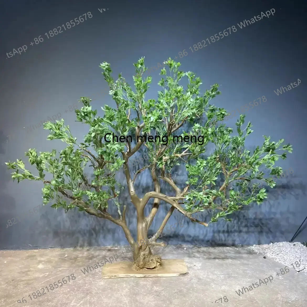 Artificial fake tree indoor plant green plant floor decoration ornament bionic potted plant bonsai