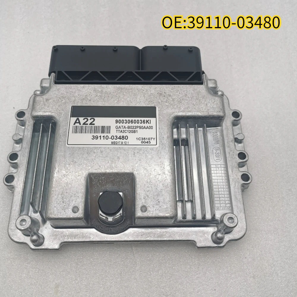 

High quality New For 39110-03480 A22 ECU gloednieuwe Motor Computer Board Control Module MEG17.9.12.1 Past Voor Hyundai