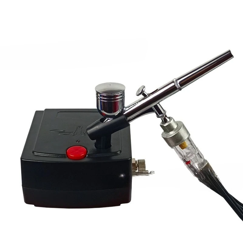 

Spray inkjet printer set Mini air pump shell nail polish glue airbrush Japanese tie smudge gradual change