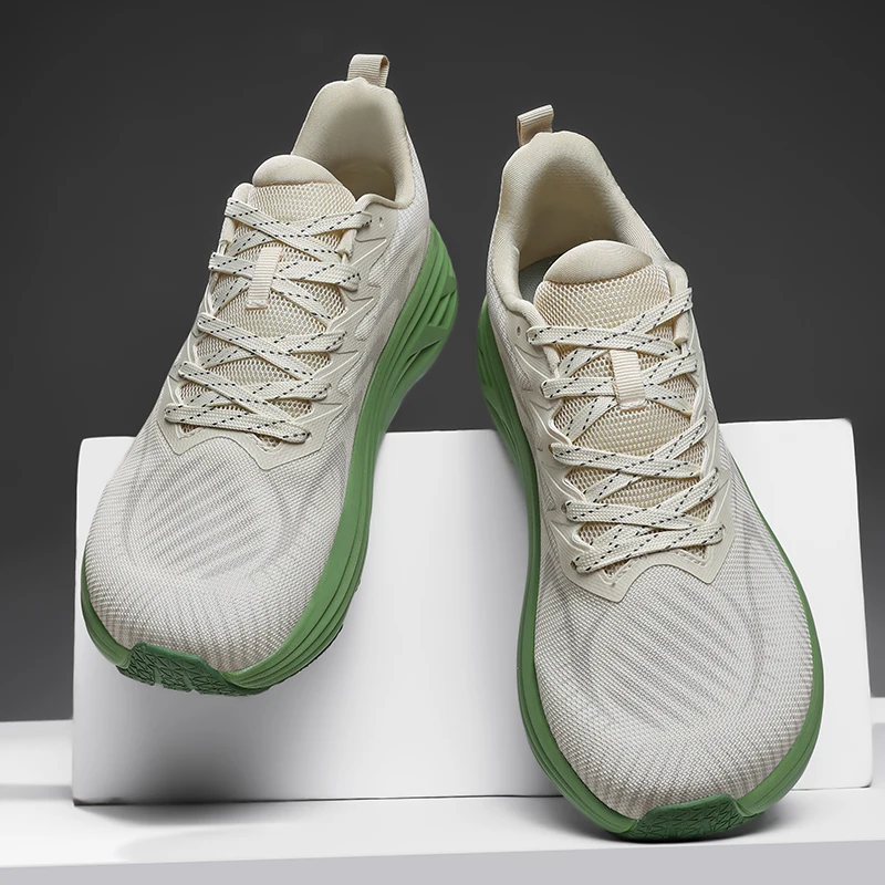 

Walking Shoes Men Wide Fit Running Shoe High Elasticity Cushioning Sole Man Trainers Fashion Breathable Male Sneakers