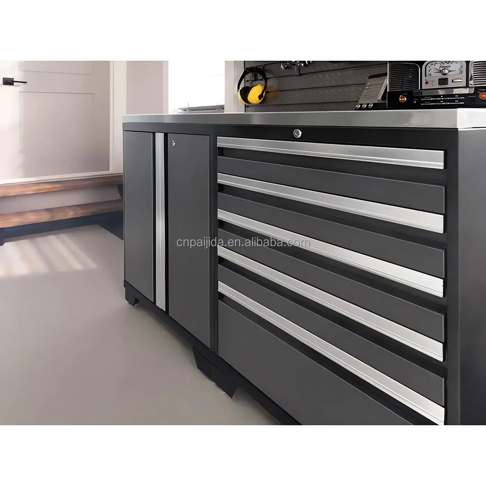 Drawer Cabinet OEM/ODM Garage Tool Storage Cabinet Box Garage Cabinets Storage Tool Storage Cabinet Modular DesignATV&UTV