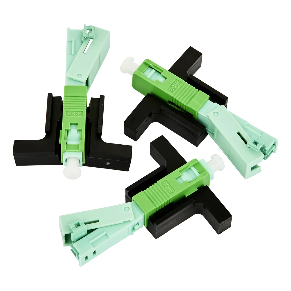 Factory Outlet Rapid Connector LX13 Gland type SC APC/UPC  FTTH  Customizable OEM Fiber Optic Fast Connector