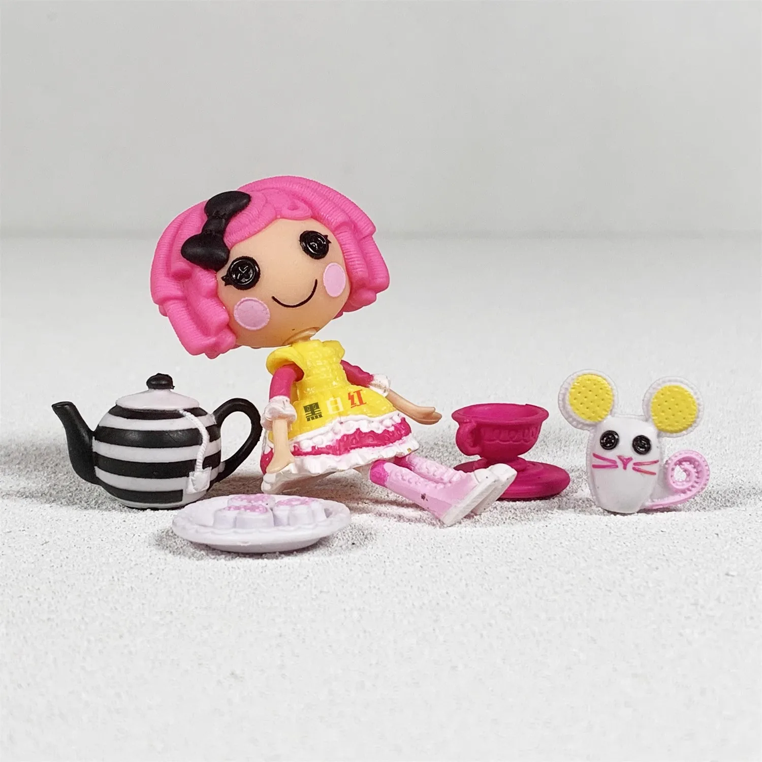 مجموعة دمى Lalaloopsy Mini Sweets Fair 2 مع ملحقات لعبة الشكل مقاس 8 سم هدايا للأطفال والبنات