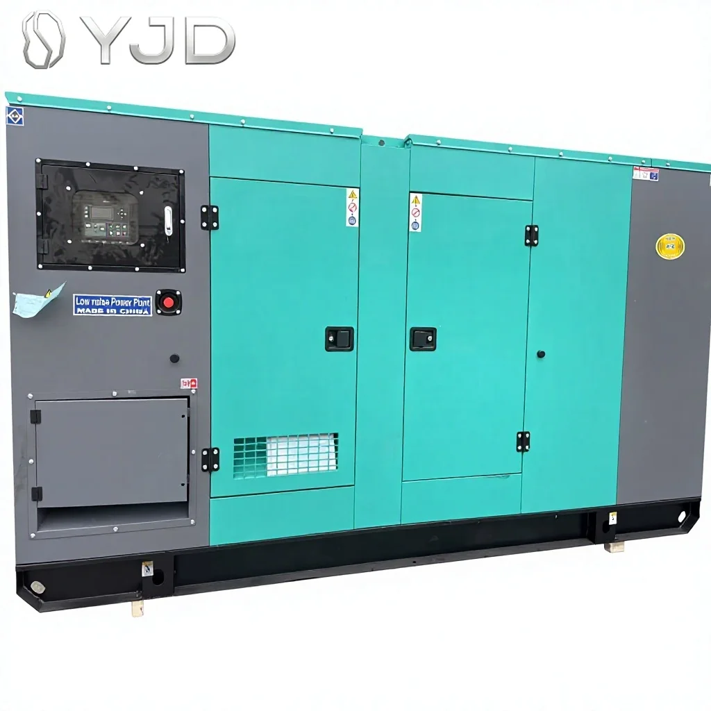 Weic-hai WP13D490E310 490KW 612KVA Super Silent Canopy Type Diesel Generator Brushless Alternator Remote Start Control 50Hz