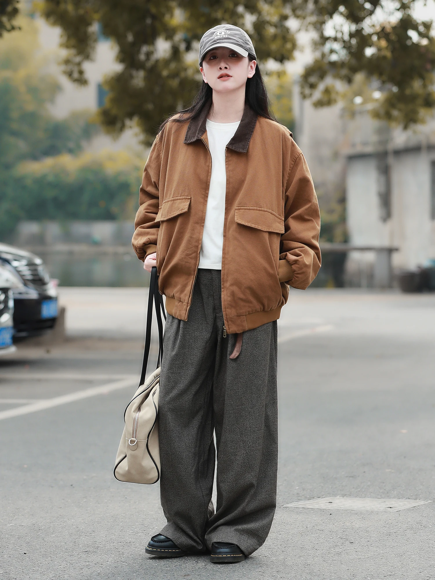 

Зимняя хлопковая куртка, женское свободное винтажное пальто из двух предметов с талией, цветная рабочая одежда, повседневное пальто для пар