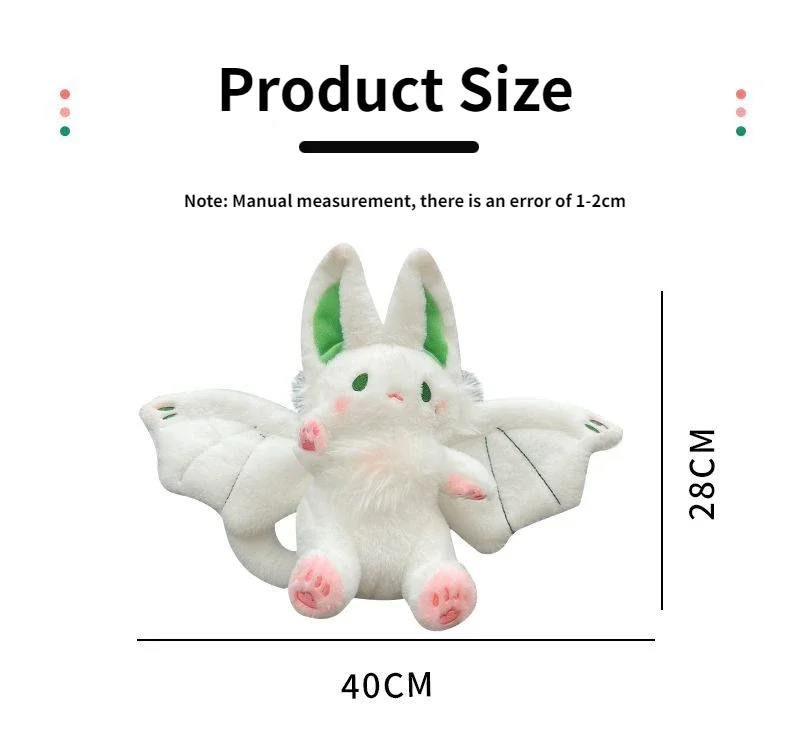 Plush Toy Bat Wing Feitian Rabbit Cartoon Cartoon Accessories Tank Doll Car Roof Pendant Boy Gifts