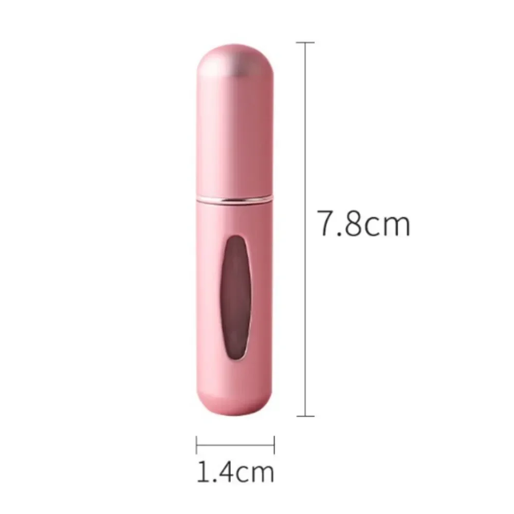 5ML Colorful Mini Travel Portable Bottle Filling Perfume Bottle Liquid Container For Cosmetics Spray Jar Empty Refillable Bottle