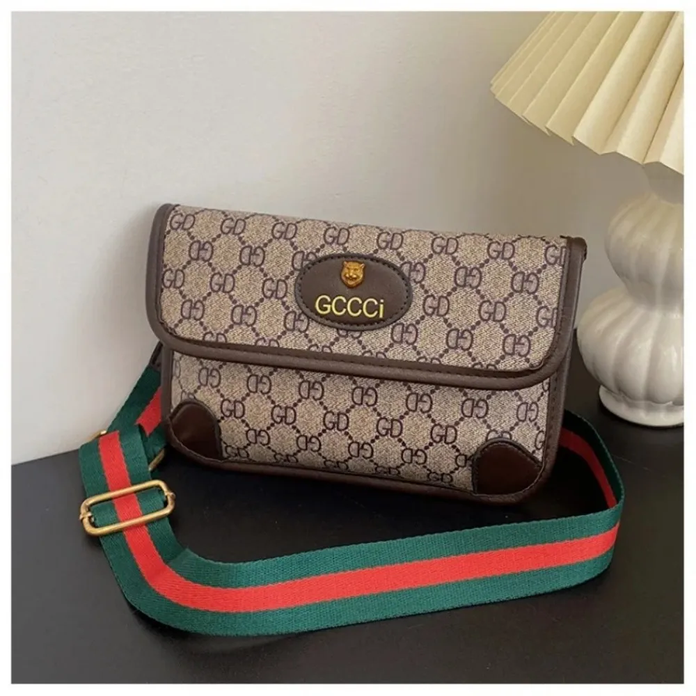 2026 Luxury New Designer Women's Bag Retro Classic Tiger Head Bag Casual Waist Bag Handbag Envelope Bag Chest Bag