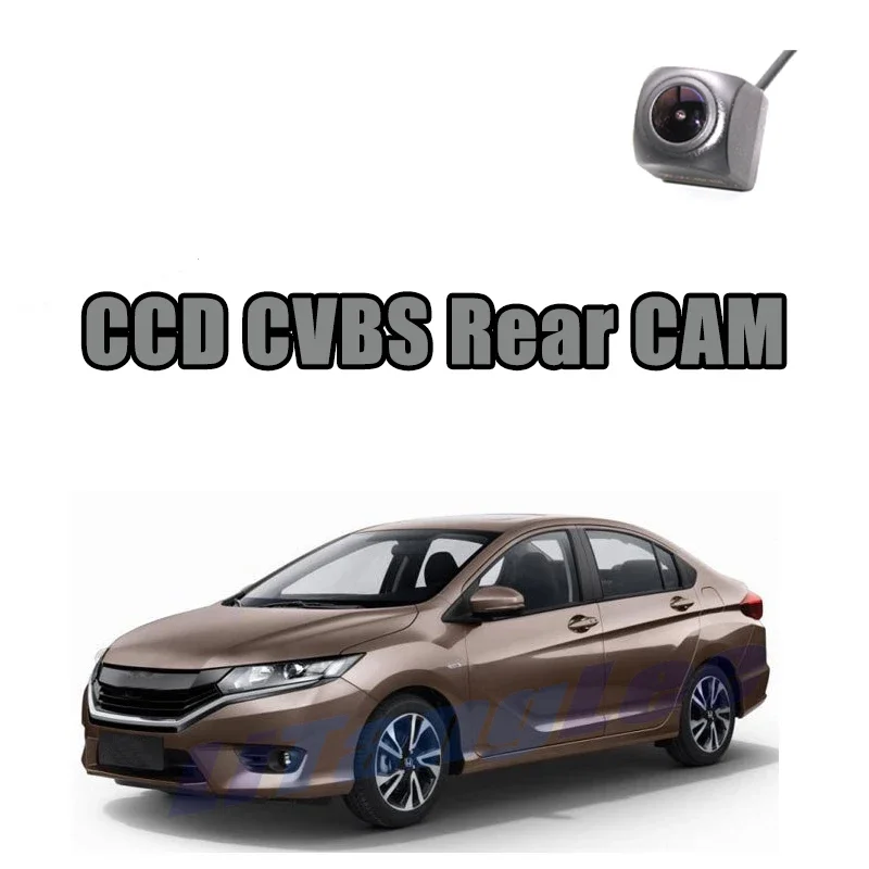 

For Honda Ballade City Grace Greiz 2013~2016 Car Rear View Camera CCD CVBS Reverse Night Vision WaterPoof Parking Backup CAM