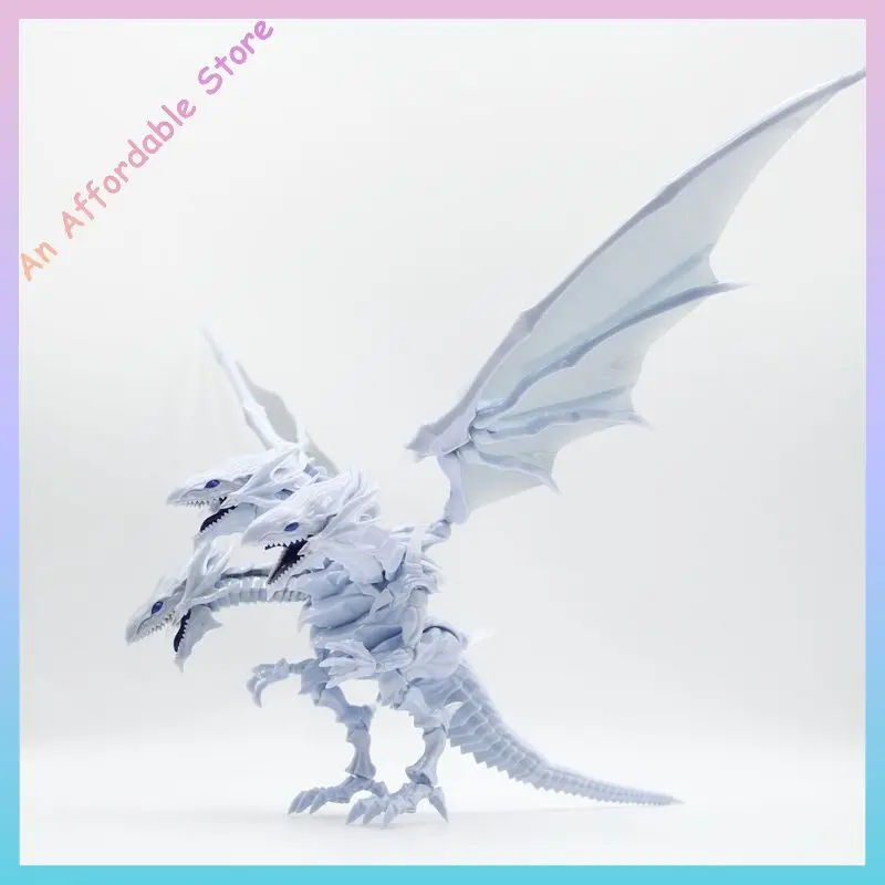 Blue-Eyes White Dragon Frs Figure-Rise Action Figure Assembly Ko Three Headed Blue Eyes White Dragon Anime Model Collectable Toy