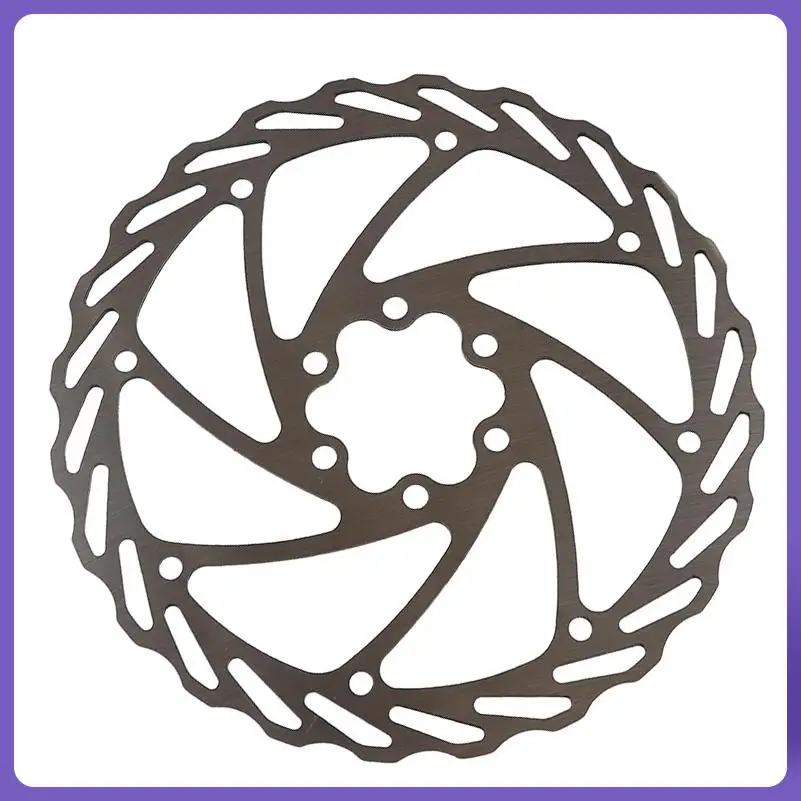 Bicycle Brake Rotors Ultarlight Steel  Efficient Cooling Bike Disc Brake Rotor 160mm Hydraulic Brake Disc Rotor Durable