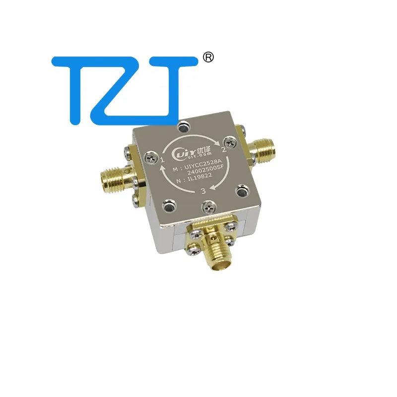 

TZT UIYCC3434A/UIYCC3232A/UIYCC2528A Coaxial Circulator Microwave RF Circulator with 860-960MHz Range & Optional Connectors