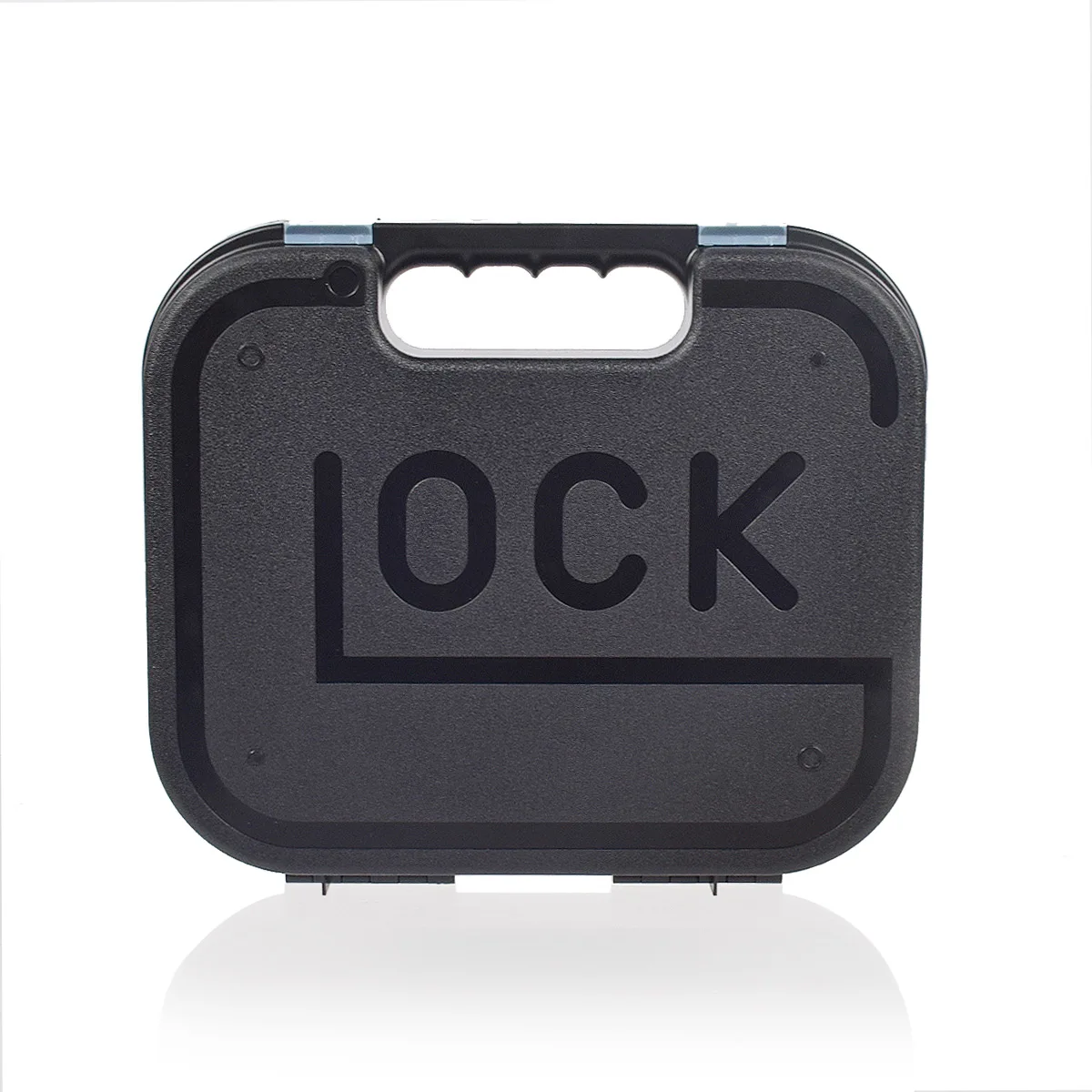 Para glock caixa de armazenamento multifuncional portátil caso arma de plástico à prova dwaterproof água tático abs caso pistola para g17 caça mala