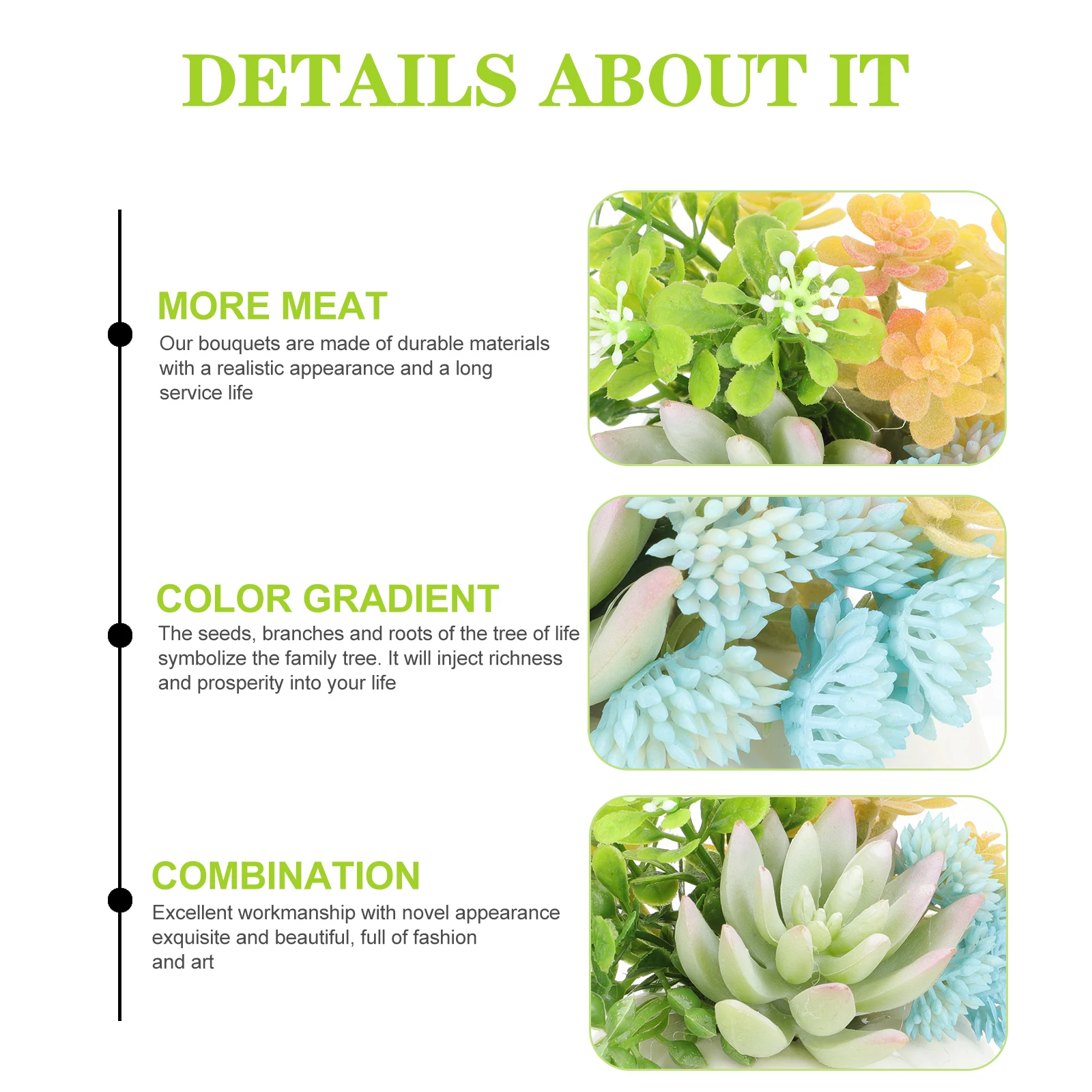 

Artificial Potted Plants Fresh Office Decor Table Desktop Simulation Artificial Potted Plants Greenery