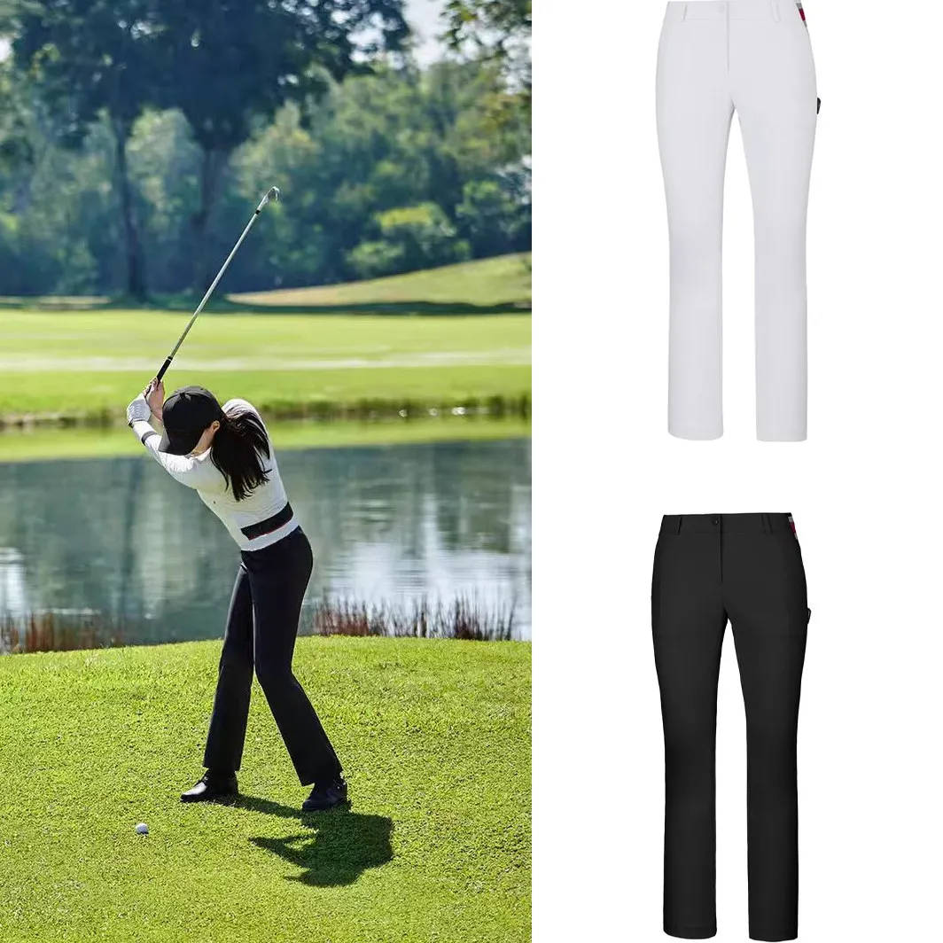 

26 новых моделей одежды для гольфа: женские модные и универсальные повседневные спортивные брюки прямого кроя для активного отдыха