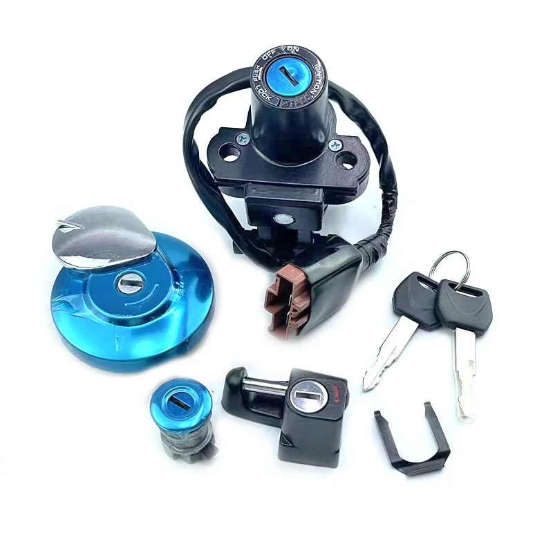 

Motorcycle Lockset Ignition Key Switch Fuel Gas Cap Seat Lock Keys For Honda CB400SS CB400 SS CB 400SS