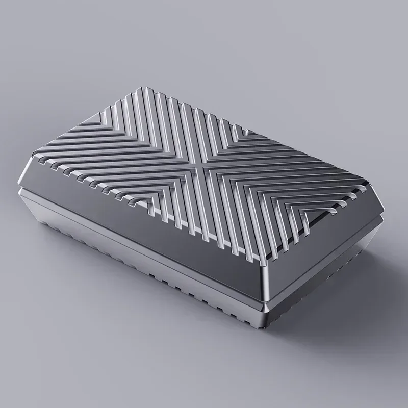 الميكانيكية المعادن المنزلق المغناطيسي دفع بطاقة دفع لوحة اللمس الحسية ألعاب متململة EDC مكافحة الإجهاد الإغاثة تخفيف القلق