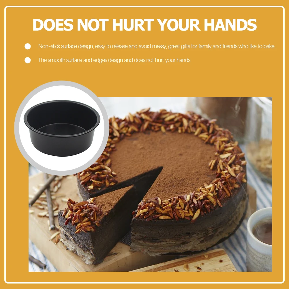 

Cake Mold Circle Pan Round Pans Cheesecake Molds for Baking Steel Nonstick