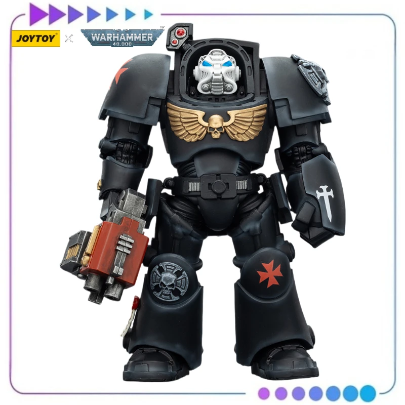 

Предзаказ: Фигурка JOYTOY Warhammer 40K BlackTemplars Terminator 2 с Power Fist и Storm Bolter, масштаб 1/18
