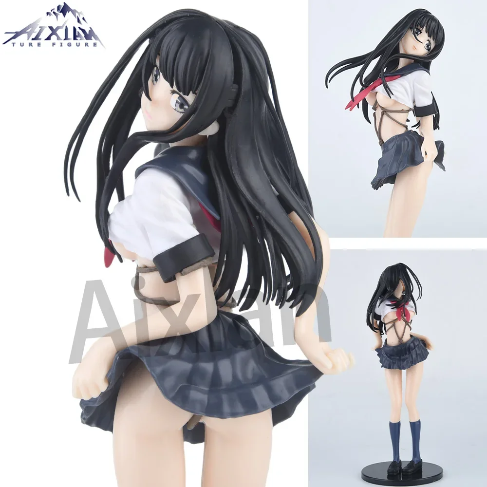 27cm Daiki Kogyo Anime Figure Niramare Twister Game F-ism Shoujo PVC Action Figure Sexy Girl  Aldult Collection Model Doll Toys