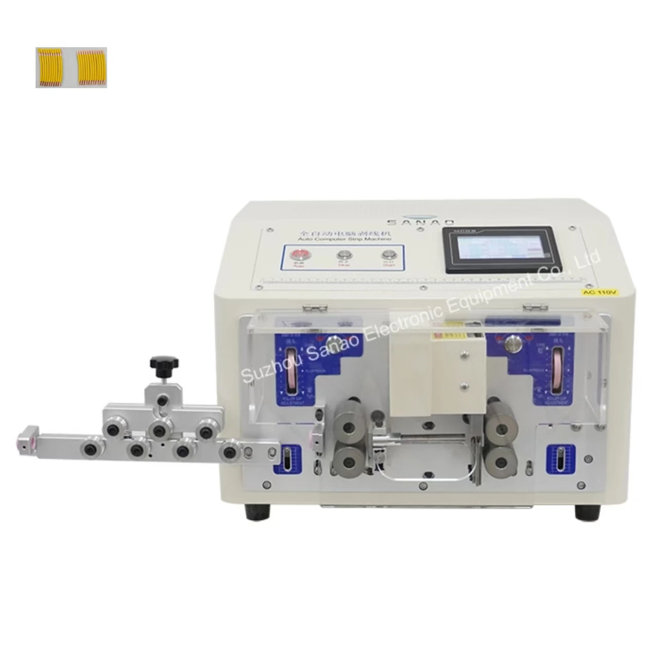 Factory Direct Sale Electric Wire Stripping Cutting Machine for Stripping the Insulation From Cable