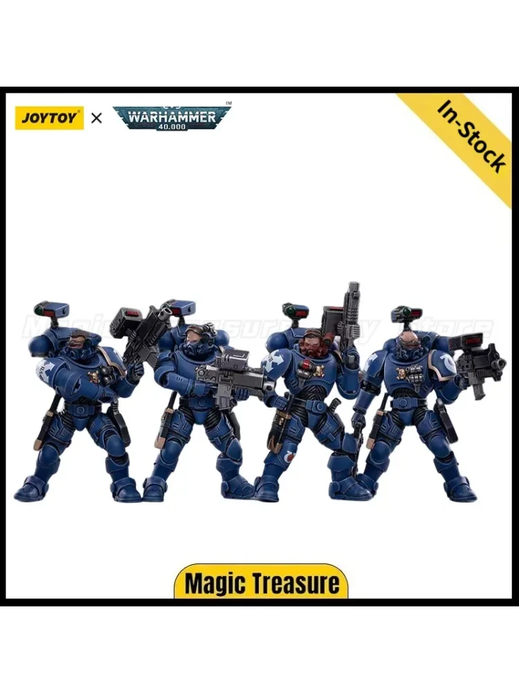 【En Stock】 JOYTOY Warhammer 40K Ultramarine Invaders série de soldats mobiles modèle jouet cadeau Collection