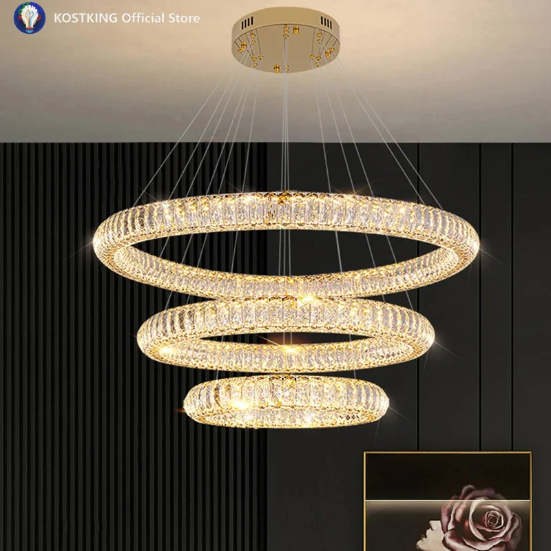 

Современная хрустальная лестничная люстра, внутреннее освещение, потолочный светильник, подвесной светильник, светодиодные люстры для гостиной, внутреннее освещение