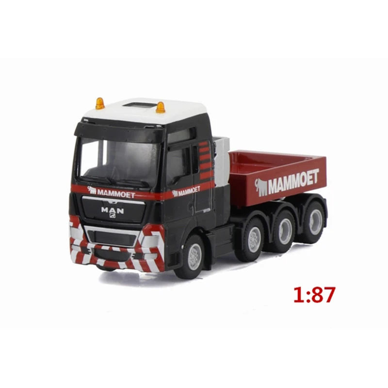 

Diecast Original 1:87 Scale MAN TGX XXL 8X4 Ballast Box Truck 900034 Simulation Alloy Car Model Static Collectible Toy Gift