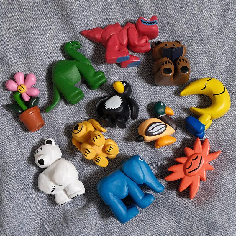New Products In Stock Dinosaur Flowers Penguin Elephant Doll Blind Box Handmade Toy Desktop Ornament Holiday Surprise Gift view 2