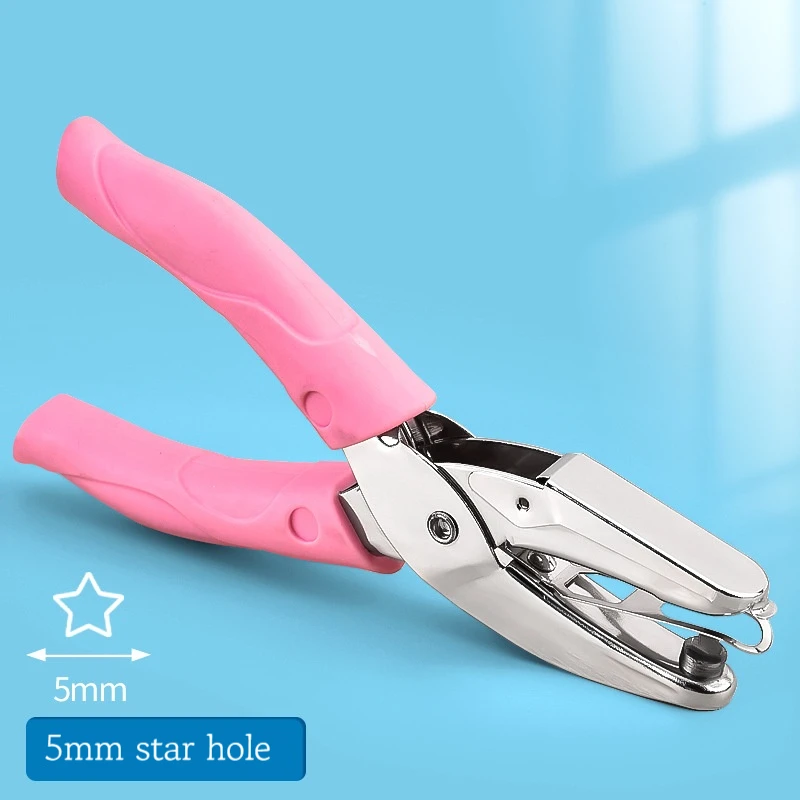 Imagem -05 - Diy Loose-leaf Paper Cutter Handle Hole Punch Single Hole Punch Escola e Escritório Scrapbooking 1.5 mm mm mm 5.5 mm mm