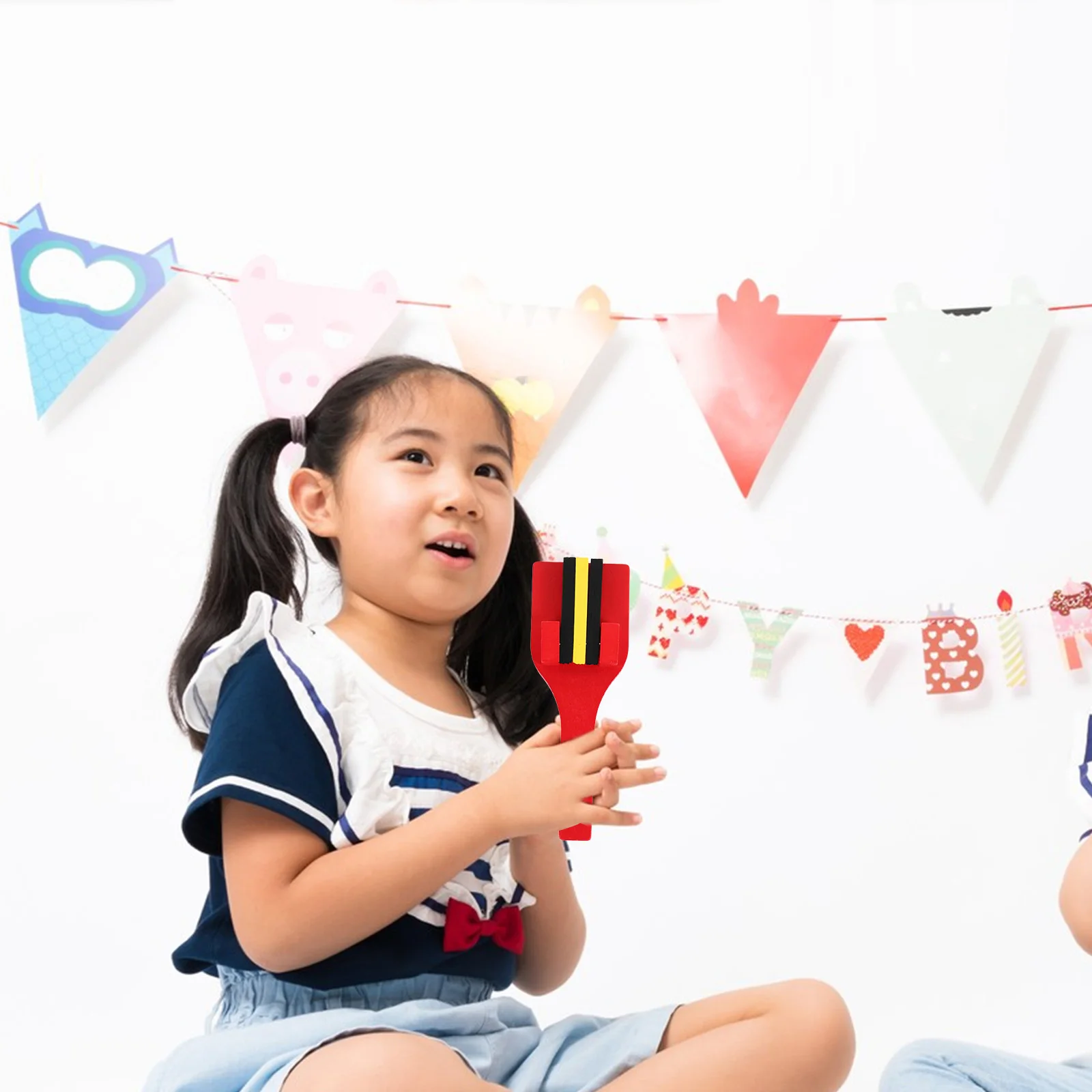 

Portable Wooden Hand Clapper Percussion Instrument Ergonomic Design for Comfortable Handling Ideal Party Festival Carnival