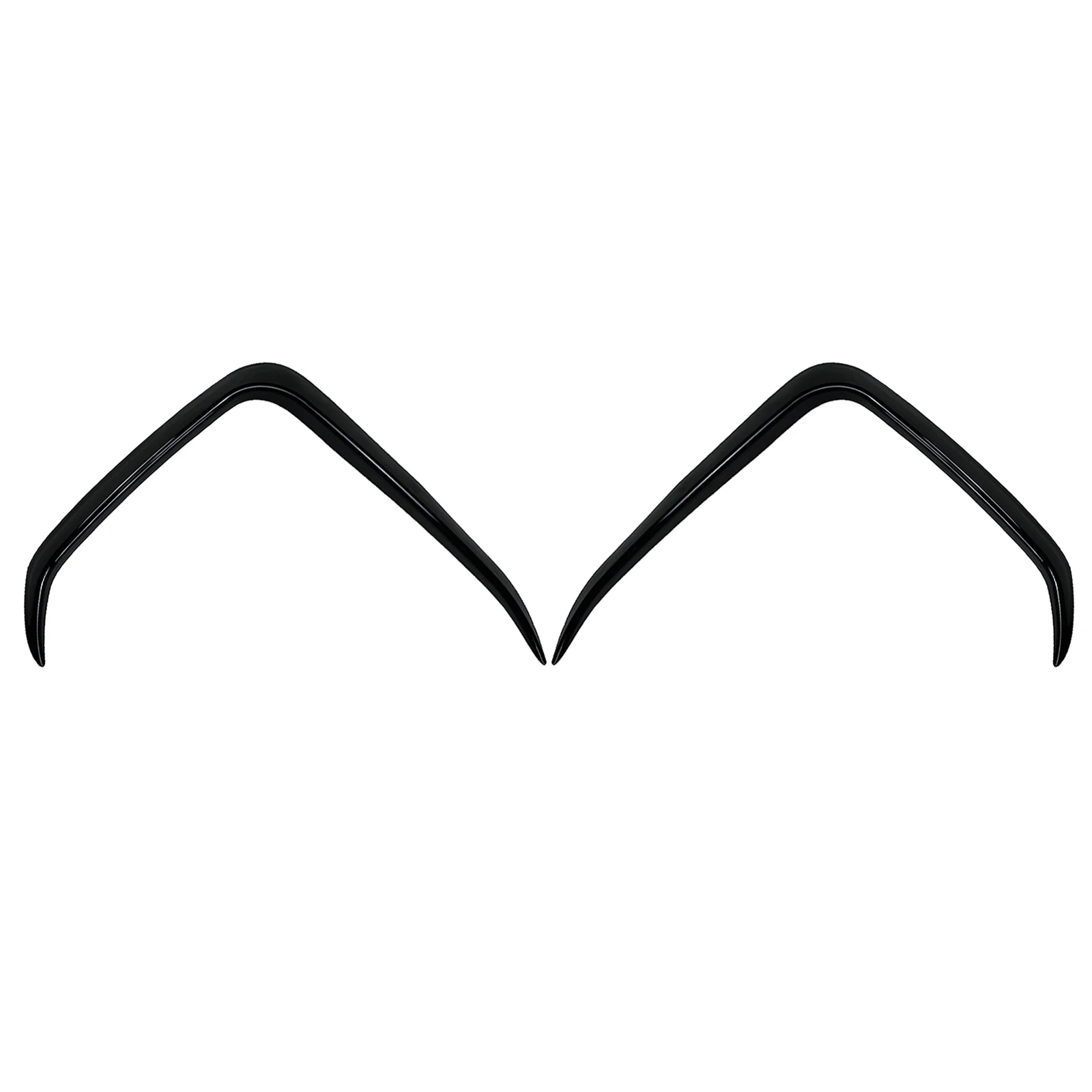 

Exterior Front Side Canard ​Air Vent Cover Trim Hood Splitter For BMW X6 G06 M Sport 2019-2022