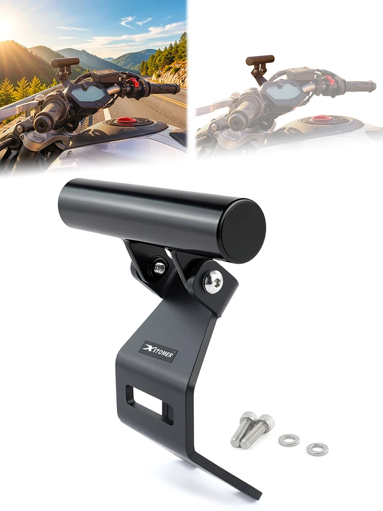 For Yamaha MT-07 2021-2022 MT-07 Pure 2024 MT-07 / ABS 2014-2020 Motorcycle GPS Phone Navigation Mount Bracket Adapter Holder
