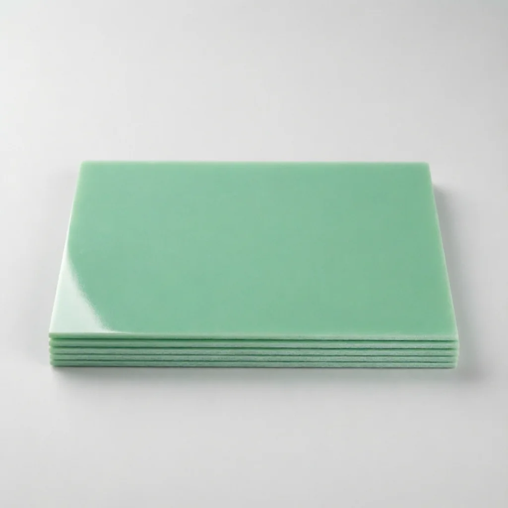 1PCS 0.2-4mm FR4 Fiberglass Sheet, Light Green G10 Epoxy Board for 3D Printer Build Surface & Heated Bed Platform